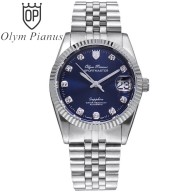 Đồng hồ nam dây kim loại Olym Pianus OP89322 OP89322AGS xanh thumbnail