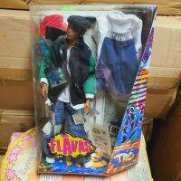 RARE 2003 MATTEL Barbies Boyfriend Flavas TRE Green Jacket Movable Arms Legs Body ตุ๊กตาแฟนบาร์บี้ ดัดแขนขาได้ เฟลวาส สำเนา สำเนา