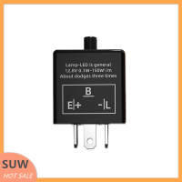 ? SUW Universal 12V 3 PIN CF-14 JL-02รถจักรยานยนต์ LED Flasher ไฟกระพริบรีเลย์รถยนต์ TURN SIGNAL Light Relay รถจักรยานยนต์ SWITCH