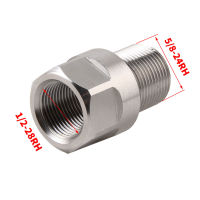 Stainless Steel Thread Adapter 12-28 M14x1 M15x1 to 58-24 For Muzzle brake Barrel