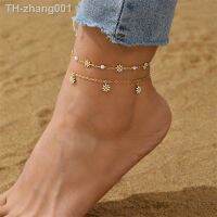 【CW】❖❀  2023 New Chain Anklets for Beach Starfish Beads Anklet Leg Foot Boho Jewelry