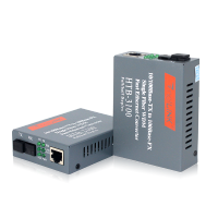 1คู่ HTB-3100AB ใยแก้วนำแสง Media Converter ไฟเบอร์ Transceiver Single Fiber Converter 25Km SC 10/100M Singlemode