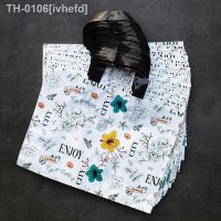 ❁✇❁ ivhefd Bolsa De Plástico Portátil Para Negócios Loja Roupas Embalagem Compras Armazenamento Presentes Cores Sacos Universais Bolso 50Pcs