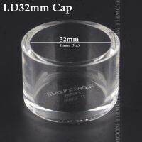 ；【‘； 5Pcs I.D 20~32Mm Acrylic Pipe End Cap Plug Connectors Aquarium Fish Tank Pipe Fittings Transparent Organic Glass Pipe Connector