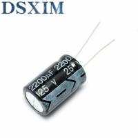 10 pcs Aluminum electrolytic capacitor 2200 uF 25 V 10 * 20 mm frekuensi tinggi Radial Electrolytic kapasitor WATTY Electronics