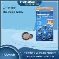 Renata เครื่องช่วยฟังแบตเตอรี่145โวลต์13A E13 ZA13 13 PR48วันที่ผลิตใหม่และแบตเตอรี่เดิม