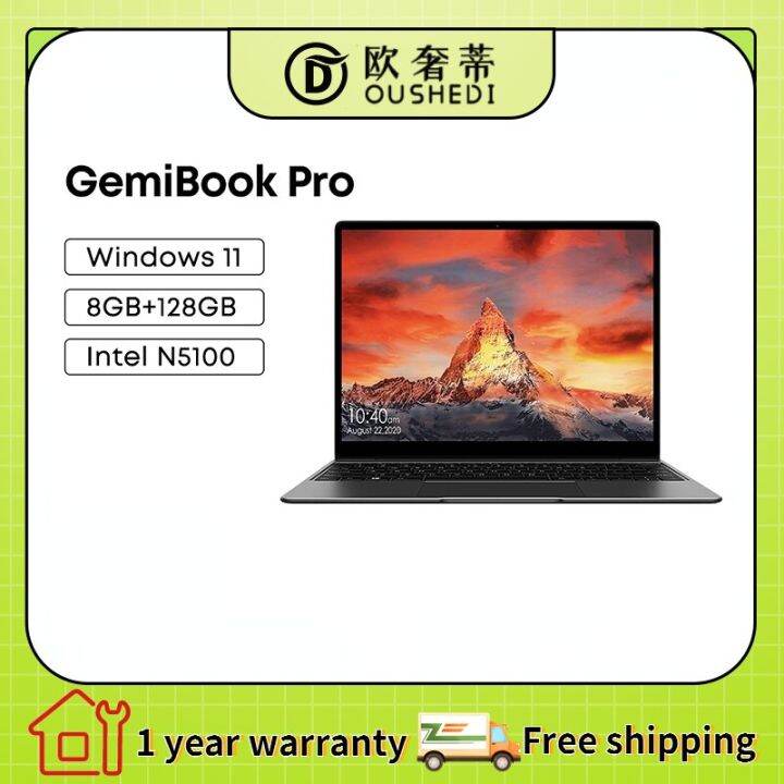 CHUWI Gemibook Pro 14 Inch 2K Screen Laptop 8GB RAM 256GB SSD Intel ...