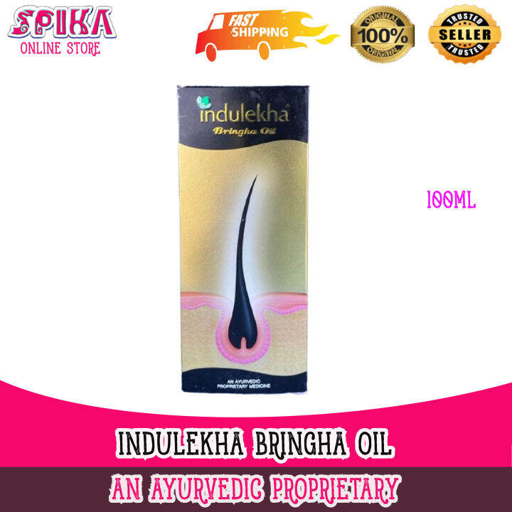 INDULEKHA BRINGHA OIL 100ML AN AYURVEDIC PROPRIETARY Lazada