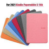 สมาร์ทผ้าสำหรับAll New 2021 Kindle Paperwhite 5 Edition 11th Generation 6.8 นิ้วPUหนังFunda-cyhato115