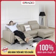 Sofa góc da thật nhập khẩu Malaysia thiết kế tự động hiện đại mã 1156
