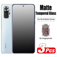 1-3ชิ้นกระจกอย่างหนา Matte สำหรับ M3 X3 Poco M4 Pro F3กันรอยหน้าจอแบบฝ้าสำหรับ Redmi Note 10 9 8 Pro 9S 9T 8T 9A 9C 10S 11