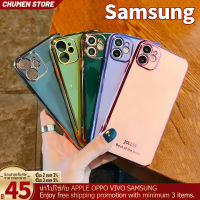 【จัดส่งฟรี】Ins Tiktok เคสโทรศัพท์ การชุบ Samsung A 04s 13 23 33 53 73 51 71 10 10s 30 50 50s 70 02 21s 30s 31 20s 20 32 42 52 72 12 22 11 03S M02 M12 M32 A02S ลายกวางกันกระแทกฝาหลังหรูหรา การช