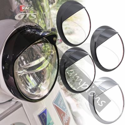 ۞ For Vespa GTS250 GTS300 2013 2014 2015 2016 2017 2018 Motorcycle Headlight Cover Headlamp Sun Shield Light Trim Ring Accessories