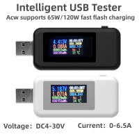 10 In 1 USB Tester DC Digital Voltmeter Amperim เครื่องวัดแรงดันไฟฟ้า Amp Volt Ammeter Detector Charger Indicator