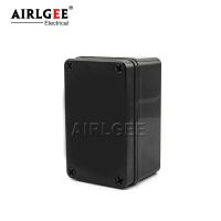 New Product High Quality AG Series Black Waterproof Plastic Enclosure Box Electronic Instrument Case Electrical Project Outdoor Jtion Box