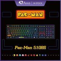 Akko Pac-Man 5108S สาย Hot-Swappable คีย์บอร์ดแบบกลไกไฟ RGB Backlit, JDA Profile Dye-Sub Keycaps,บอร์ดขนาดเต็มกับ Numpad