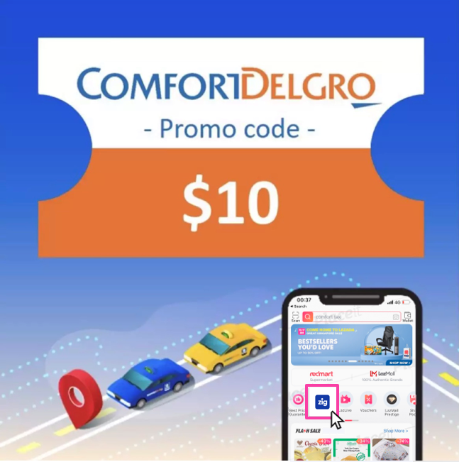 ComfortDelGro SGD10 Promo Code Grab yours now for instant delivery