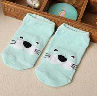 SHAN Mix Color 4 Pairs Cartoon Baby Boys Cotton Socks For 0-24 Months