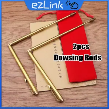  99.9% Copper Dowsing Rods - 2PCS Divining Rods - for