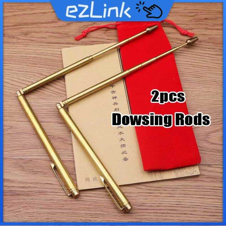 2Pcs Dowsing Rod Copper Dowsing Rod Brass Divining Rods Ghost Hunting