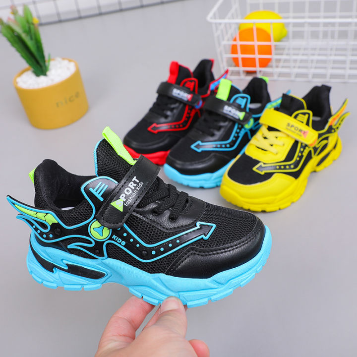 korean kids shoes sneakers for kids boy velcro casual shoes for kids ...