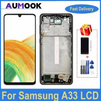 ต้นฉบับสำหรับ Galaxy A33 5G หน้าจอดิจิตอลสัมผัสหน้าจอ LCD สำหรับ A336 LCD A336B A336U ประกอบหน้าจอ A336E