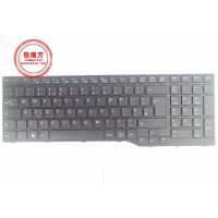 US/UK New Laptop keyboard for Fujitsu Lifebook E753 E754 E756 laptop Silver Frame