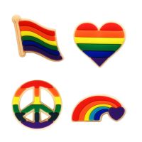 1PCS PVC New Design Magnet Stationery Luxury Rainbow Flag Magnet Stickers Home Fridge Memo Message Board Magnetic Reminder Gift Wall Stickers Decals