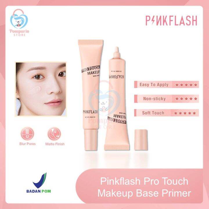 PINKFLASH Pro Touch Makeup Base Primer Menyamarkan Tampilan Poripori