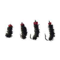 10 Realistic Peacocks Feather Nymph Scud Fly For Trout Fishing Artificial Insect Bait Lure Simulated Scud Worm Fishing Lure generous