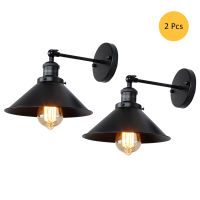 ASCELINA Vintage Wall Lamp Loft E27 Double Head Sconce Wall Lights Iron industrial Wall Lamp With Switch For Bedside Living Room