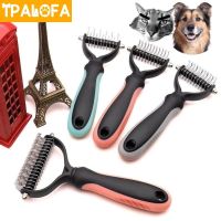 Dog Brush Pet Dog Hair Remover Cat Comb Grooming And Care Brush For matted Long Hair and Short Hair Curly Dog Supplies Pet Items Brushes  Combs