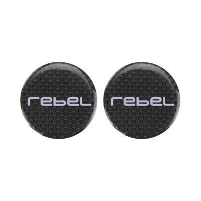 Motorcycle Stickers Carbon Black 3D Decals Logos Emblems Decoration for REBEL 500 300 CMX 500 300 Accessories