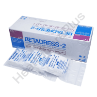 BETADRESS-2 ผ้าก๊อซปิดแผล ขนาด 2 นิ้ว 1 กล่อง (10×10 ชิ้น)