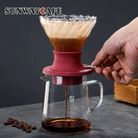 Coffee Clever Dripper Set Filters Pour Over Coffee Maker V60 Conical Immersion Hand-Brewed Reusable Glass Coffee Drip Filter Cup