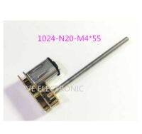 ❀ 10x24 MM N20 DC motoreduktor M4 x 55 gwintem wału DIY inteligentny