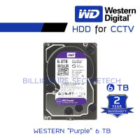 HIKVISION WD "PURPLE" 6TB (WD62PURX-78) 3.5" HARDDISK FOR CCTV BY BILLIONAIRE SECURETECH