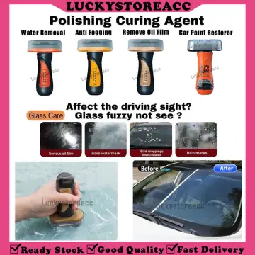 1pc 100ml Automotive Glass Oil Film Cleaner Windshield Conditioner To  Remove Oil Rain Defogging Cleaner Auto Glass Film Coating Agent