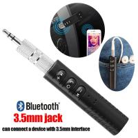 ตัวรับสัญญาณบูลทูธ Blutooth บลูทูธในรถยนต์ Car Bluetooth เครื่องรับสัญญาณบลูทูล เปลี่ยนลำโพงธรรมดาเป็นลำโพงบูลทูธ ตัวรับสัญญาณบลูทูธไร้สาย AUX 3.5mm Jack Bluetooth Receiver D64 D90