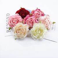 Silk Bridal Accessories Silk Artificial Flowers - 10 8cm Silk Roses Head Wedding - Aliexpress