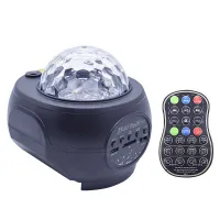 LED Starry Sky Projector Lamp Night Light Bedroom Decor Bluetooth Colorful Star Moon Galaxy Projector Remote Control Music Lamp