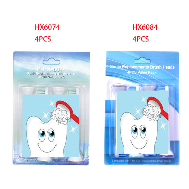 4pcs-hx6074และ4pcs-hx6084ผู้ใหญ่แปรงสีฟันไฟฟ้าหัวเปลี่ยน-สำหรับ-hx6982hx9332hx9382-philps-แปรงสีฟันไฟฟ้า