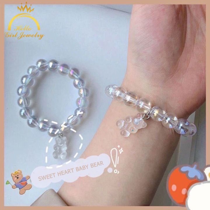 korea-transparent-crystal-celet-student-simple-resin-gummy-bear-personality-couple-girlfriend-gift-fashion-jewelry