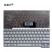 English laptop keyboard For SONY CW CW16EC CW18FC CW26EC CW28EC CW2S3C CW2S6C white keyboard US without frame replace new