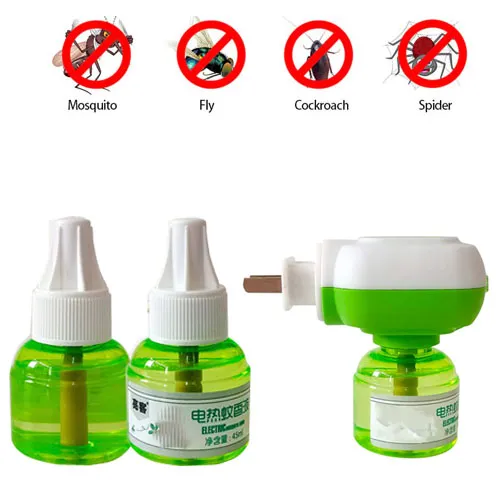 3Pcs/Set 45ml Mosquito Repellent Liquid Protector Electric Repeller ...