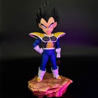 หุ่นแอ็กชันฟิกเกอร์ Majin Vegeta PVC อะนิเมะเบจิต้าหุ่นดราก้อนบอลขนาด22ซม. ของขวัญตกแต่งตุ๊กตาของเล่น