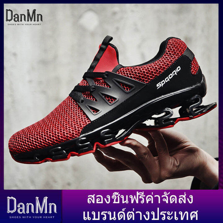 danmn-ฤดูใบไม้ผลิของผู้ชายรองเท้ากีฬาสไตล์เกาหลีรองเท้าวิ่งอังกฤษอเนกประสงค์ระบายอากาศรองเท้าผ้าใบรองเท้าผู้ชายรองเท้าแฟชั่นรองเท้า-39-47