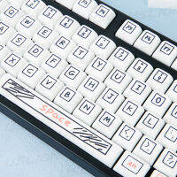 G raffiti ปุ่มกด XDA รายละเอียด PBT ข้อความเหมือนกับ125คีย์สำหรับวิศวกรรมแป้นพิมพ์น่ารักอะนิเมะหมวกที่สำคัญชุด Tester68 RK 61หมวกที่สำคัญ