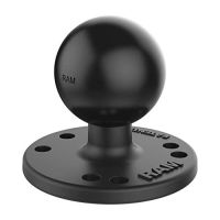 RAM Mounts Round Plate with Ball RAM-202U with C Size 1.5" Ball