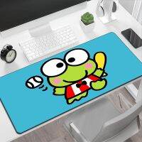 แผ่นรองเมาส์น่ารัก Keroppi Anime Table Pad 40x90 Kawaii Gaming Keyboard Pad แผ่นรองคอมพิวเตอร์ Mousepad Gamer Mausepad อุปกรณ์เสริมสำหรับพีซี